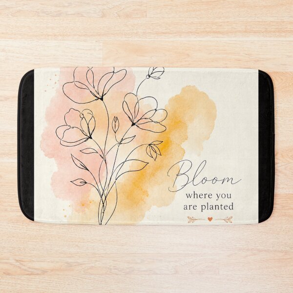 Item preview, Botanical Soul Art & Gentle Reminders - Bloom where you are planted #2 designed and sold by Helios Be. Lavsh.