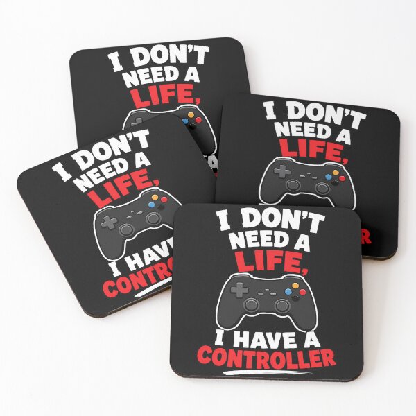 Item preview, gamer play I Don't Need a Life I Have a Controller Funny Gamer designed and sold by Uglyandcute.