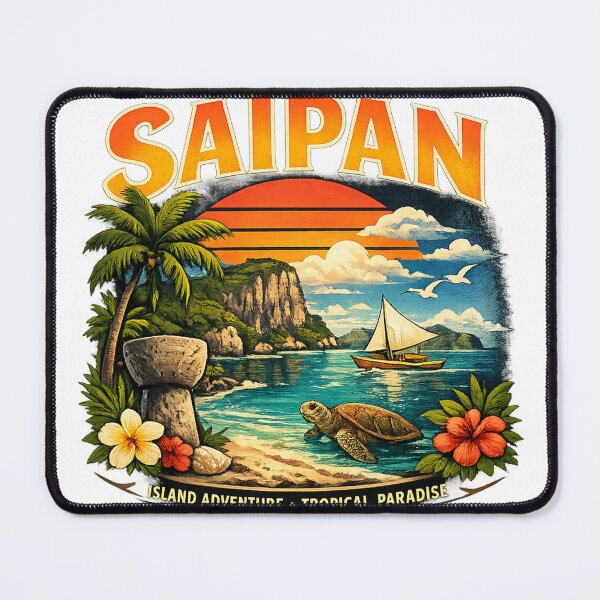 Item preview, Saipan Island Tee designed and sold by BemzCorner.