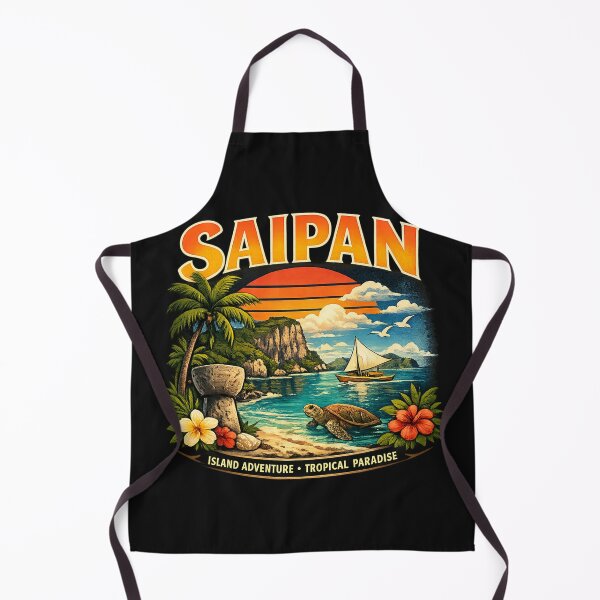 Artikelvorschau, Saipan Island Tee entworfen und verkauft von BemzCorner.