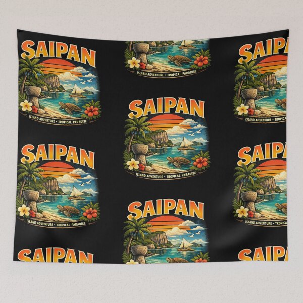 Item preview, Saipan Island Tee designed and sold by BemzCorner.