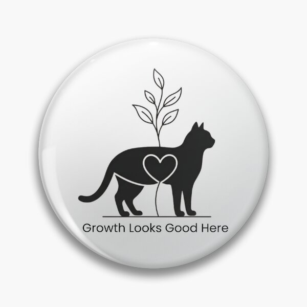 Item preview, Growth Looks Good Here designed and sold by RunningWhiskers.