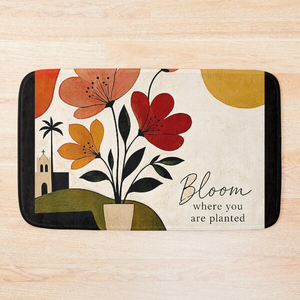 Item preview, Botanical Soul Art & Gentle Reminders - Bloom where you are planted #4 designed and sold by Helios Be. Lavsh.