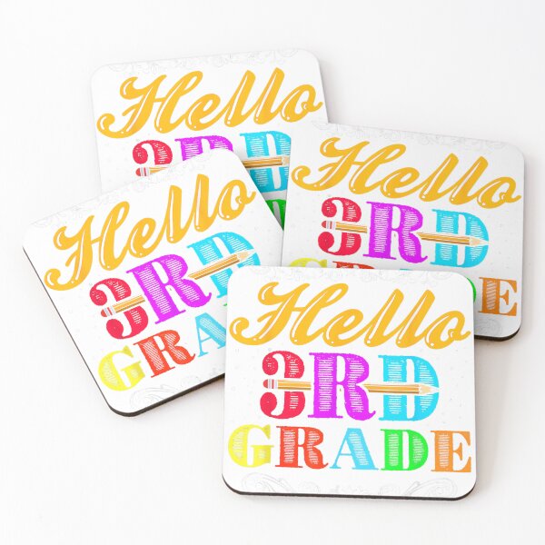Item preview, Cute Heart Hello 3rd Grade First Day Back To School Teachers1 designed and sold by GloomWood.