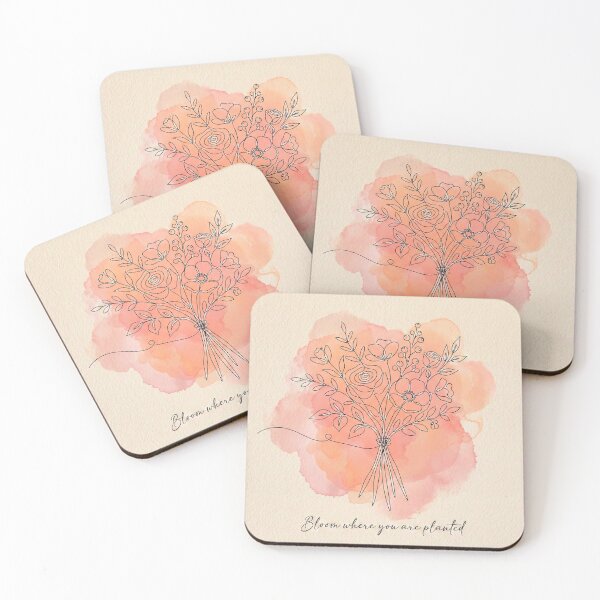 Item preview, Botanical Soul Art & Gentle Reminders - Bloom where you are planted #6 designed and sold by Helios Be. Lavsh.