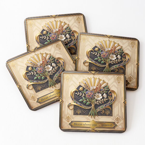 Item preview, Botanical Soul Art & Gentle Reminders - Bloom where you are planted #7 designed and sold by Helios Be. Lavsh.