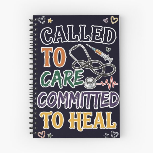 Item preview, Called To Care Committed To Heal Funny Nurse Healthcare Worker Gift Tshirt designed and sold by HopeAndHustle.