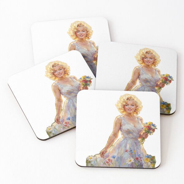 Item preview, Monroe Vintage Elegance Pop Art Portrait designed and sold by Nurzhik.
