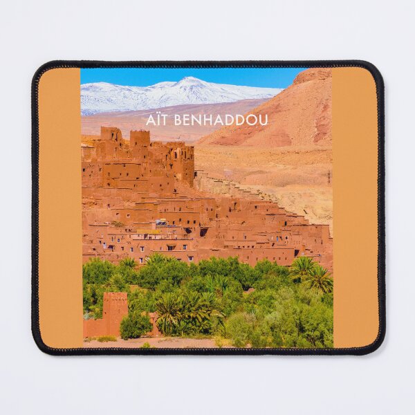 Item preview, Aït Benhaddou Modern Travel Poster designed and sold by travelwitheric.
