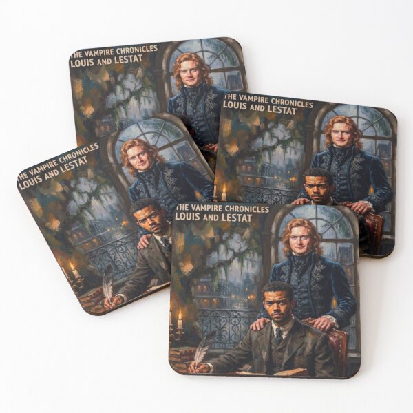 Item preview, Interview with the Vampire Louis and Lestat Fine Art Tribute designed and sold by Art's Diner.