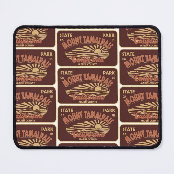 Item preview, Mount Tamalpais State Park, Marin County, California, badge design designed and sold by Wanderful-roads.