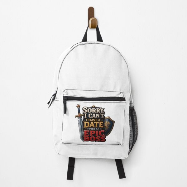 Item preview, gamer play Sorry I Can't I Have a Date With an Epic Boss RPG Gamer Design designed and sold by Uglyandcute.