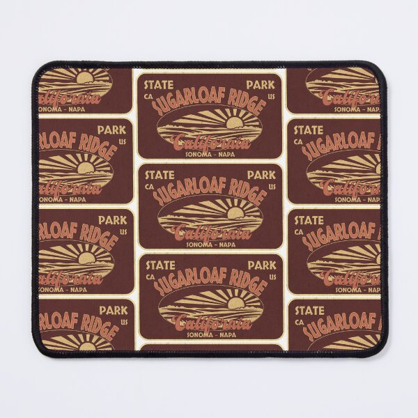 Item preview, Sugarloaf Ridge State Park, Sonoma - Napa, California, badge design designed and sold by Wanderful-roads.