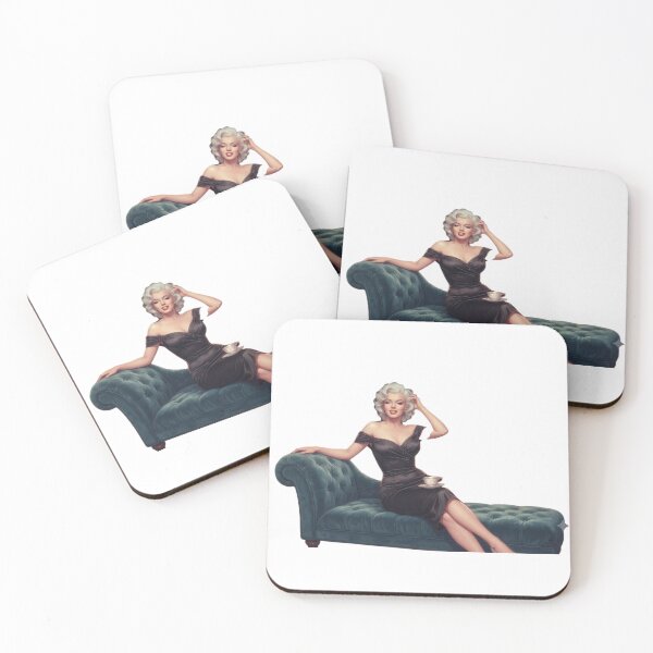 Item preview, Retro Hollywood Beauty Illustration Print designed and sold by Nurzhik.