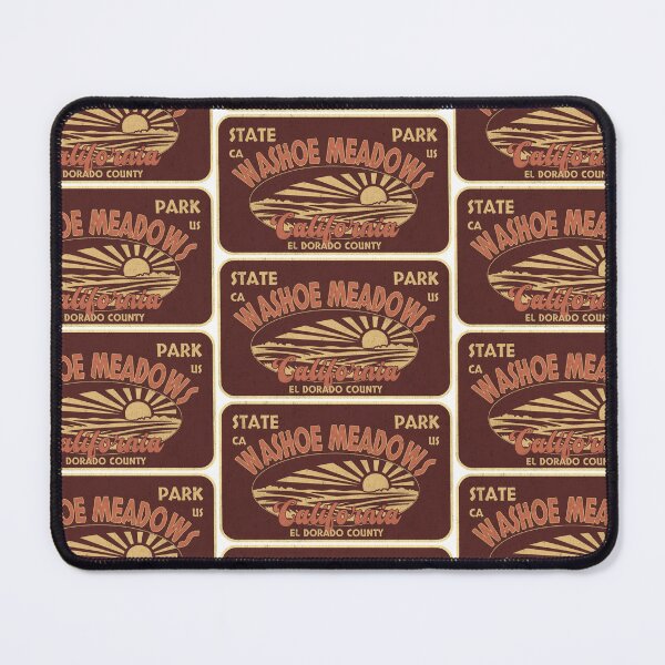 Item preview, Washoe Meadows State Park, El Dorado County, California, badge design designed and sold by Wanderful-roads.