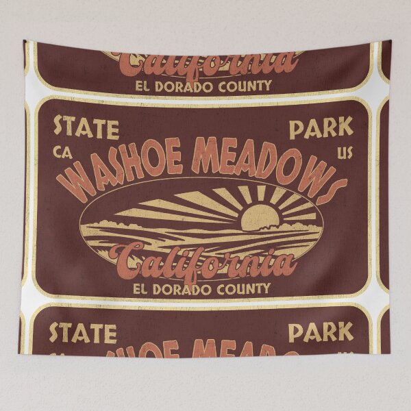 Item preview, Washoe Meadows State Park, El Dorado County, California, badge design designed and sold by Wanderful-roads.