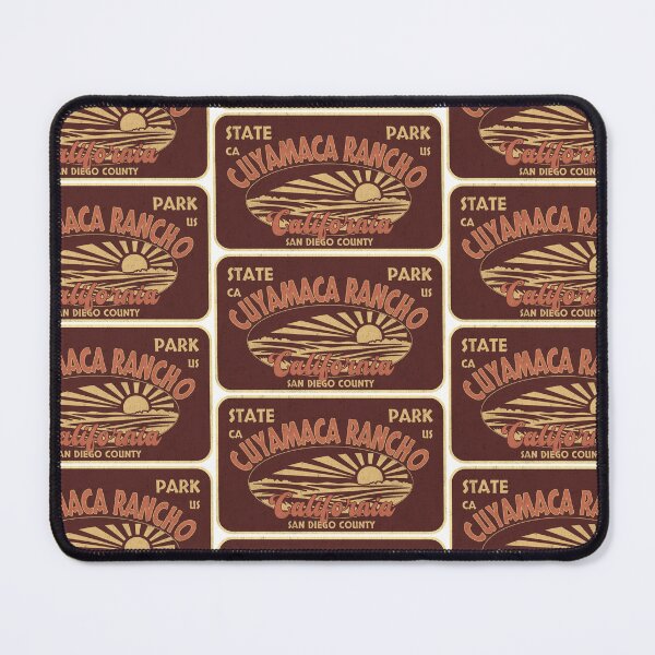 Item preview, Cuyamaca Rancho State Park, San Diego County, California, badge design designed and sold by Wanderful-roads.