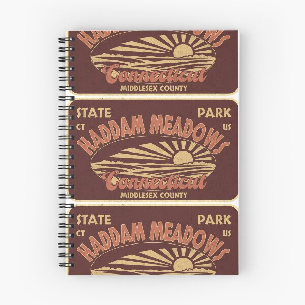 Item preview, Haddam Meadows State Park, Middlesex County, Connecticut, badge design designed and sold by Wanderful-roads.