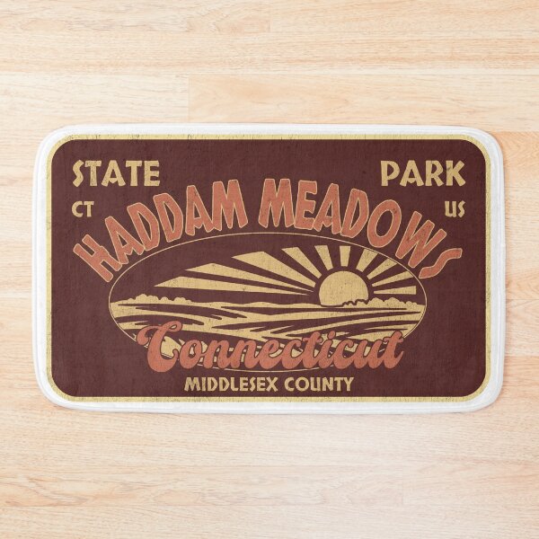 Item preview, Haddam Meadows State Park, Middlesex County, Connecticut, badge design designed and sold by Wanderful-roads.