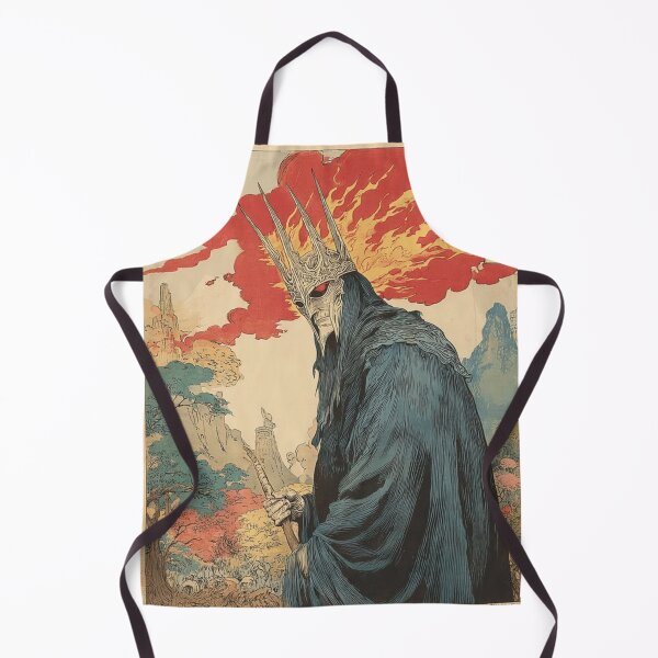 Item preview, Lord of the Rings Vintage: Middle Earth Fantasy Map and Movie Quotes Fan Art designed and sold by benja-08.