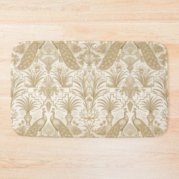 Item preview, Art Deco Botanical Fan Toile Pattern Vintage Gatsby designed and sold by StickyGuys.