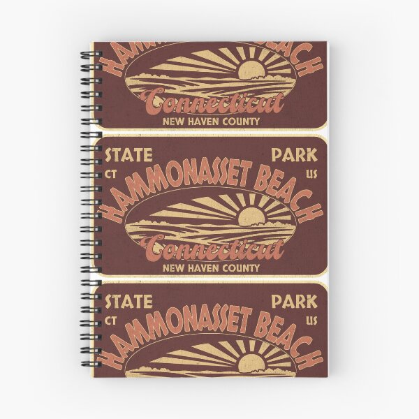 Item preview, Hammonasset Beach State Park, New Haven County, Connecticut, badge design designed and sold by Wanderful-roads.