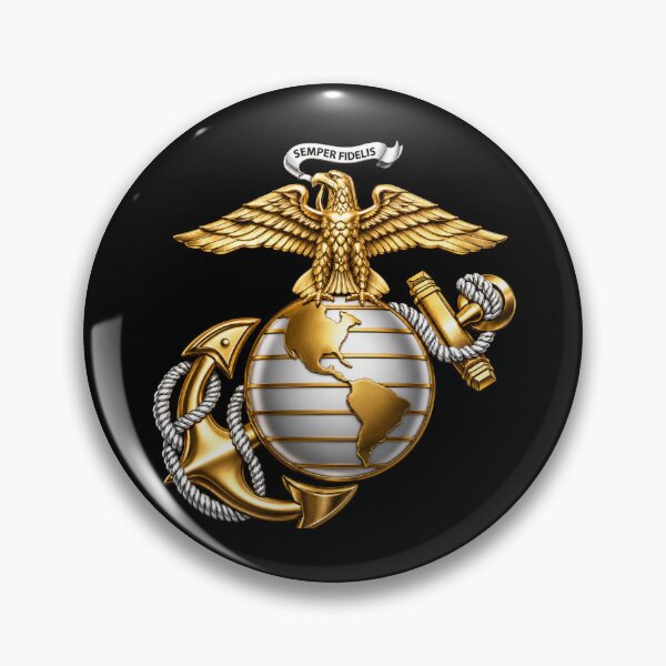 Item preview, Emblem - USMC - Eagle Globe Anchor - 3d enhanced designed and sold by Military Insignia Products.
