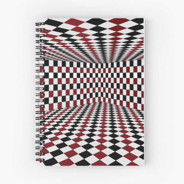 Item preview, Red White Black Checkered Room High Contrast Design designed and sold by TheFlyingBunny.