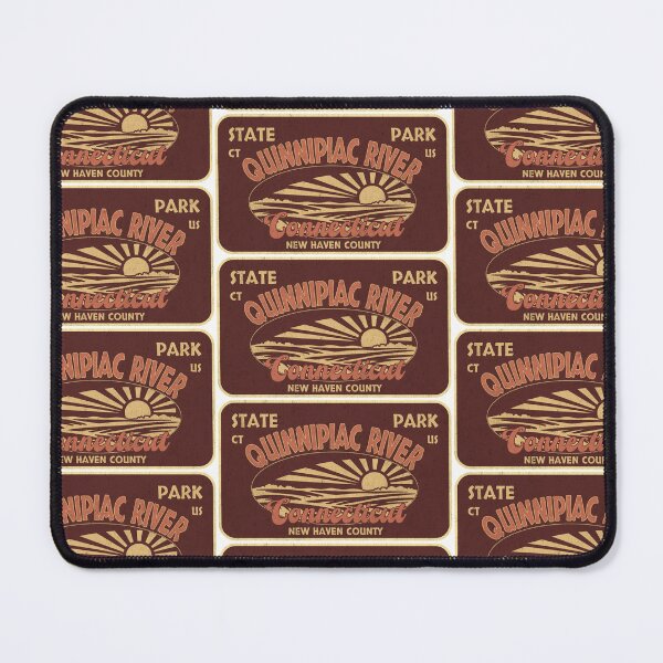 Item preview, Quinnipiac River State Park, New Haven County, Connecticut, badge design designed and sold by Wanderful-roads.