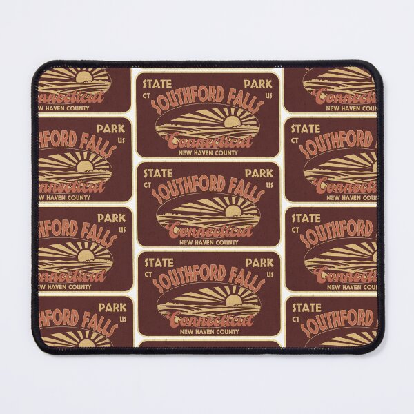 Item preview, Southford Falls State Park, New Haven County, Connecticut, badge design designed and sold by Wanderful-roads.
