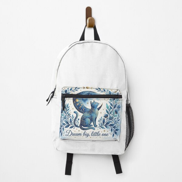 Item preview, Dream Big Little One Celestial Cat and Moon designed and sold by DreamyBrushArt.