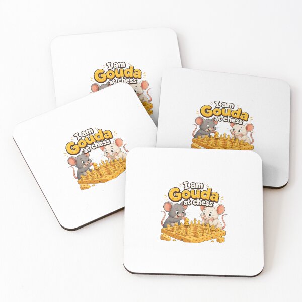 Item preview, Mice playing chess on cheese board designed and sold by RaulWeirdAndFun.