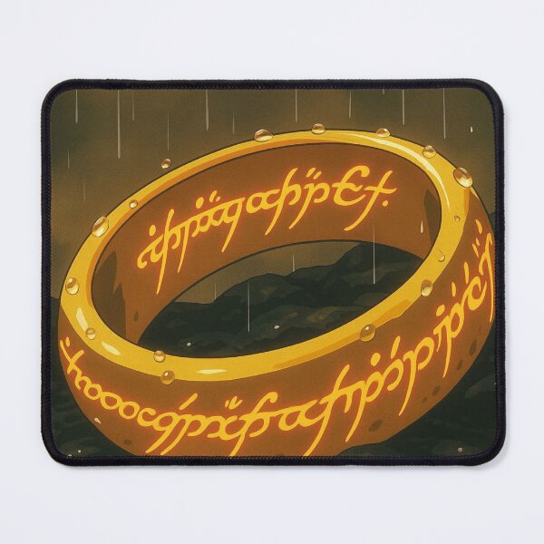 Item preview, Lord of the Rings Vintage: Middle Earth Fantasy Map and Movie Quotes Fan Art designed and sold by benja-08.