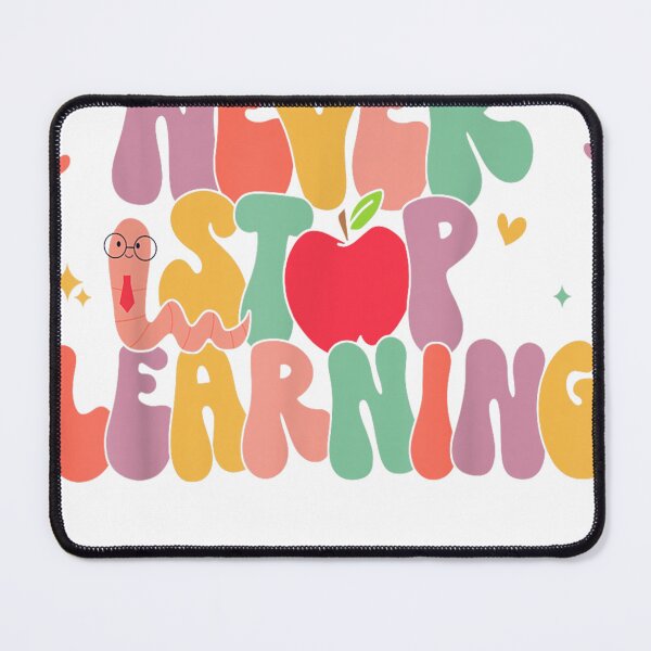 Item preview, Never Stop Learning Groovy Retro Studying Back To School designed and sold by GloomWood.