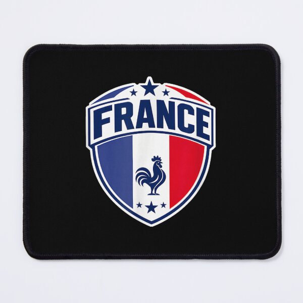 Item preview, France National Football Team Shield Crest Flag Supporter Pride Design designed and sold by River Silva.