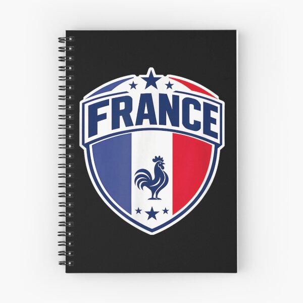 Item preview, France National Football Team Shield Crest Flag Supporter Pride Design designed and sold by River Silva.