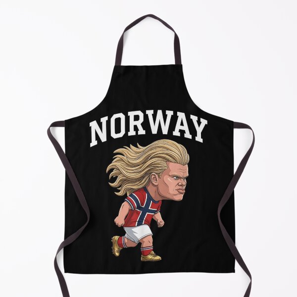 Item preview, Norway Cartoon Football Star National Soccer Fan Character Illustration Design designed and sold by River Silva.