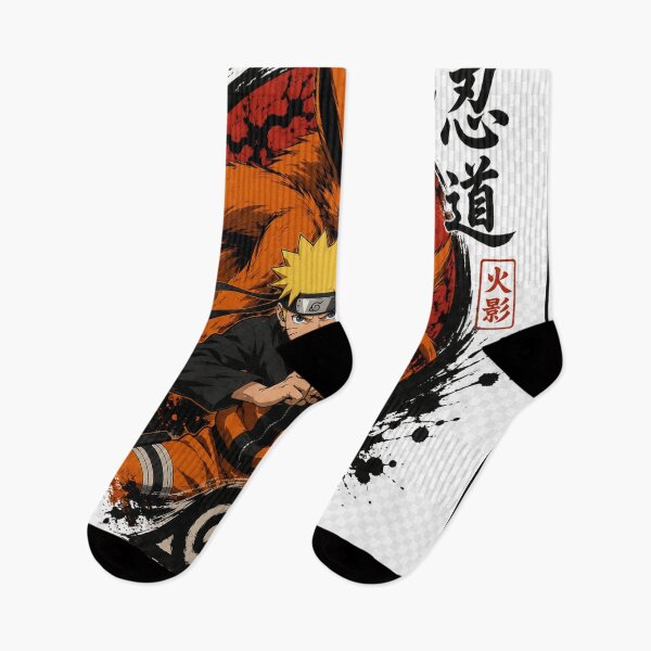 Item preview, Naruto and Nine-Tailed Fox Art designed and sold by Ink-Orbit.