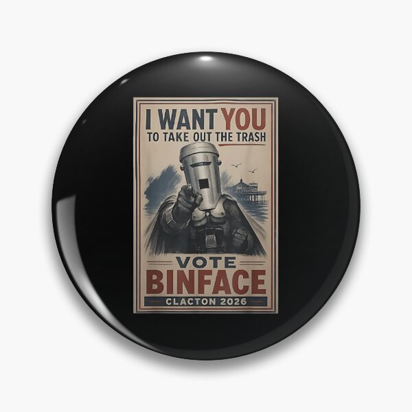 Item preview, Funny Binface Campaign Wants You To Take Out The Trash Poster designed and sold by River Silva.