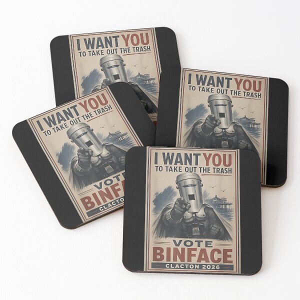 Item preview, Funny Binface Campaign Wants You To Take Out The Trash Poster designed and sold by River Silva.