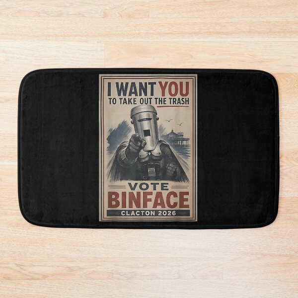 Item preview, Funny Binface Campaign Wants You To Take Out The Trash Poster designed and sold by River Silva.