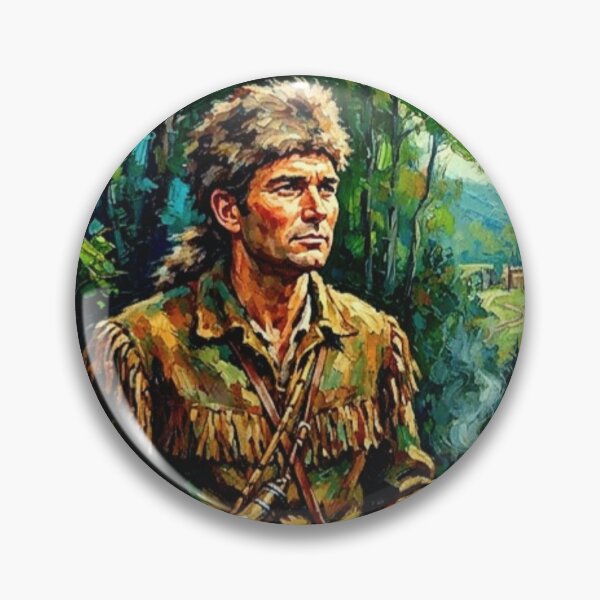 Item preview, Daniel Boone Frontier Pathfinder Fine Art Tribute designed and sold by Art's Diner.