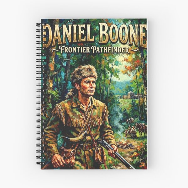 Item preview, Daniel Boone Frontier Pathfinder Fine Art Tribute designed and sold by Art's Diner.
