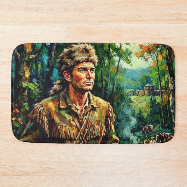 Item preview, Daniel Boone Frontier Pathfinder Fine Art Tribute designed and sold by Art's Diner.