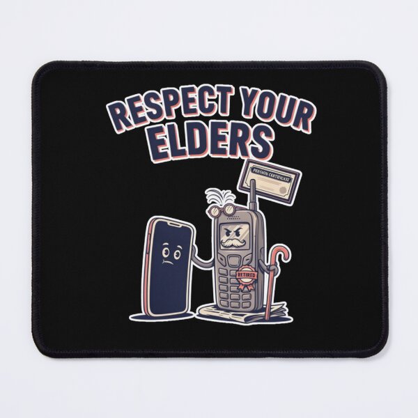 Item preview, Respect Your Elders Phone T-Shirts designed and sold by Naitsebas.