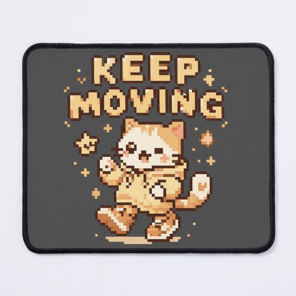 Item preview, keep moving designed and sold by idoocollective1.