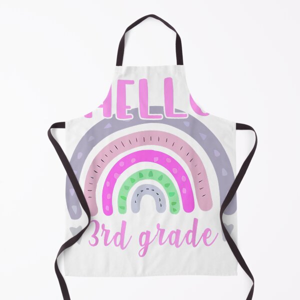 Item preview, Hello 3rd Grade Teacher Student Back To School Boho Rainbow designed and sold by GloomWood.