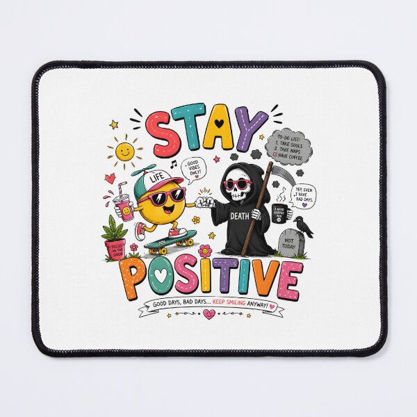 Item preview, Stay positive designed and sold by nimmitrends.