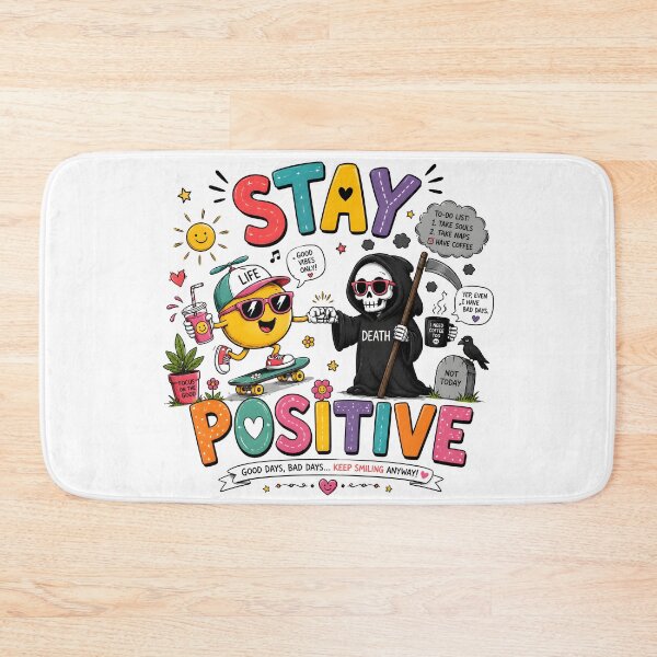 Item preview, Stay positive designed and sold by nimmitrends.