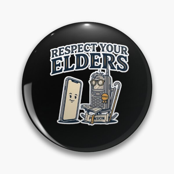 Item preview, Respect Your Elders Phone T-Shirts designed and sold by Naitsebas.